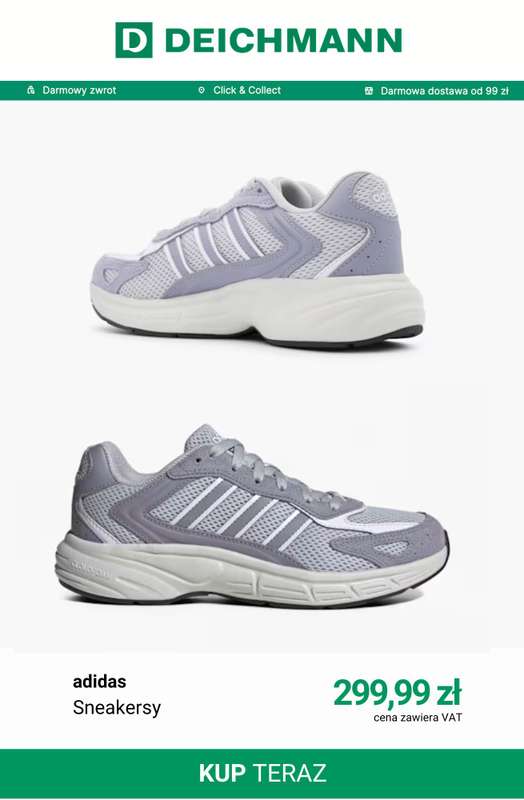 Deichmann - gazetka promocyjna Sneakersy damskie Adidas od wtorku 23.06  - strona 2