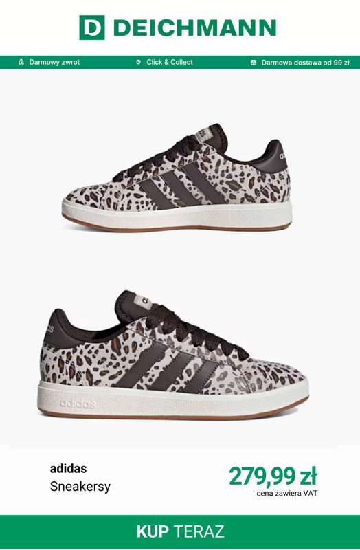 Deichmann - gazetka promocyjna Sneakersy damskie Adidas od wtorku 23.06  - strona 3