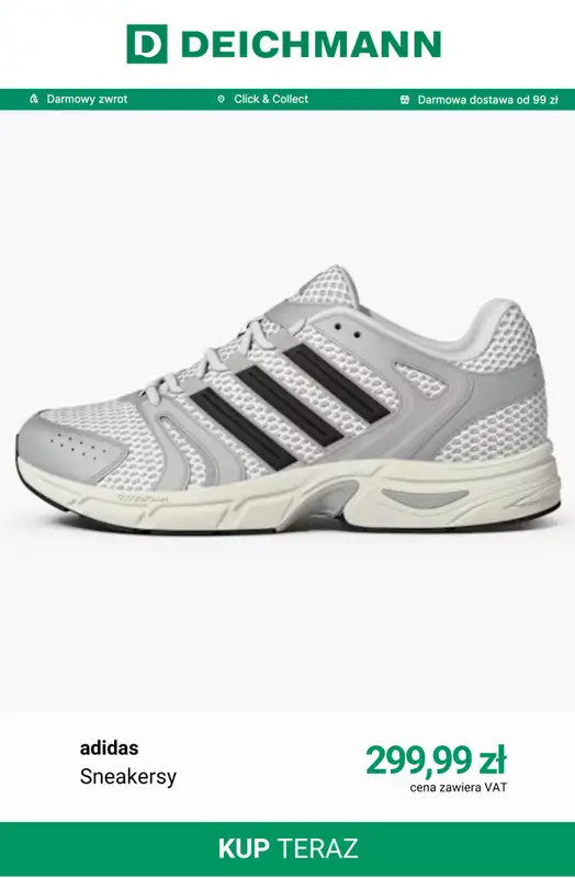 Deichmann - gazetka promocyjna Sneakersy damskie Adidas od wtorku 23.06  - strona 9
