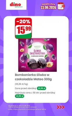 Dino - gazetka promocyjna Specjalna oferta na 23.06.2026 - promocje spoza gazetki od wtorku 23.06 do wtorku 23.06 - strona 9