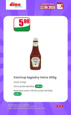 Dino - gazetka promocyjna Specjalna oferta na 23.06.2026 - promocje spoza gazetki od wtorku 23.06 do wtorku 23.06 - strona 8