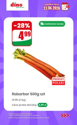 Dino - gazetka promocyjna Specjalna oferta na 23.06.2026 - promocje spoza gazetki od wtorku 23.06 do wtorku 23.06 - strona 6