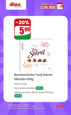 Dino - gazetka promocyjna Specjalna oferta na 23.06.2026 - promocje spoza gazetki od wtorku 23.06 do wtorku 23.06 - strona 10