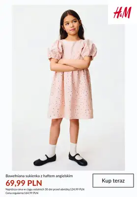 H&M - gazetka promocyjna Sukienki dla dziewczynki na PROMOCJI! od wtorku 23.06  - strona 2