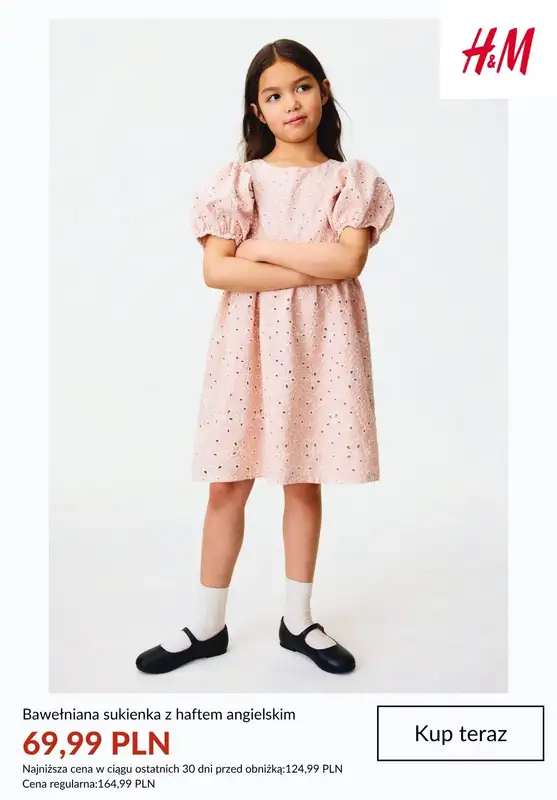 H&M - gazetka promocyjna Sukienki dla dziewczynki na PROMOCJI! od wtorku 23.06  - strona 2