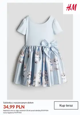 H&M - gazetka promocyjna Sukienki dla dziewczynki na PROMOCJI! od wtorku 23.06  - strona 7