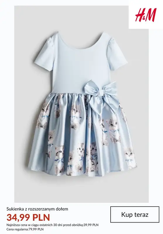 H&M - gazetka promocyjna Sukienki dla dziewczynki na PROMOCJI! od wtorku 23.06  - strona 7