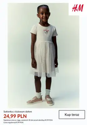 H&M - gazetka promocyjna Sukienki dla dziewczynki na PROMOCJI! od wtorku 23.06  - strona 5