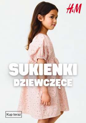 H&M - gazetka promocyjna Sukienki dla dziewczynki na PROMOCJI! od wtorku 23.06 