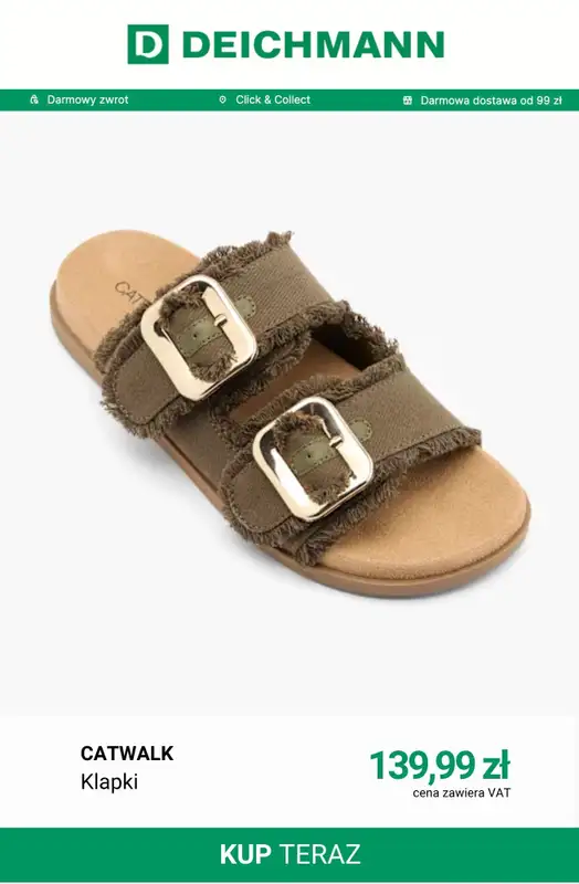 Deichmann - gazetka promocyjna Natura - wakacyjny trend od środy 24.06  - strona 12