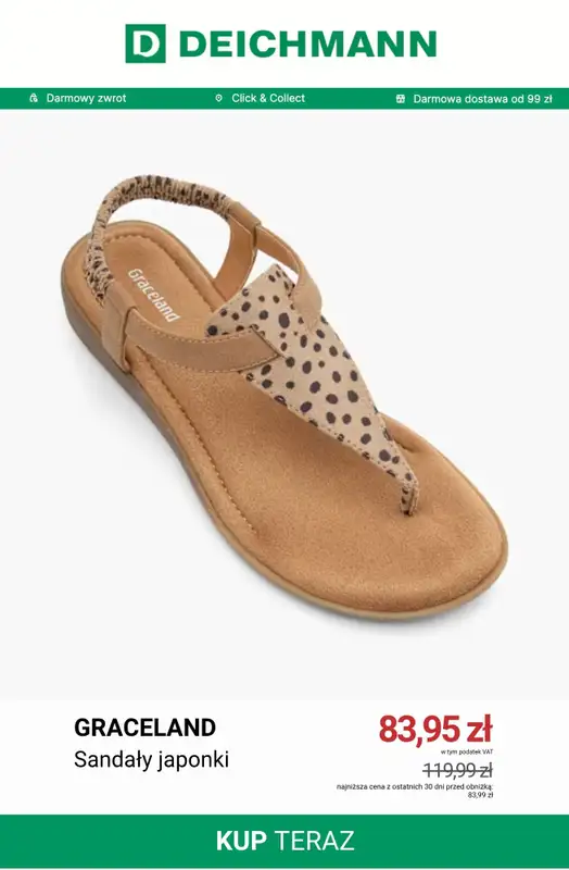 Deichmann - gazetka promocyjna Natura - wakacyjny trend od środy 24.06  - strona 6