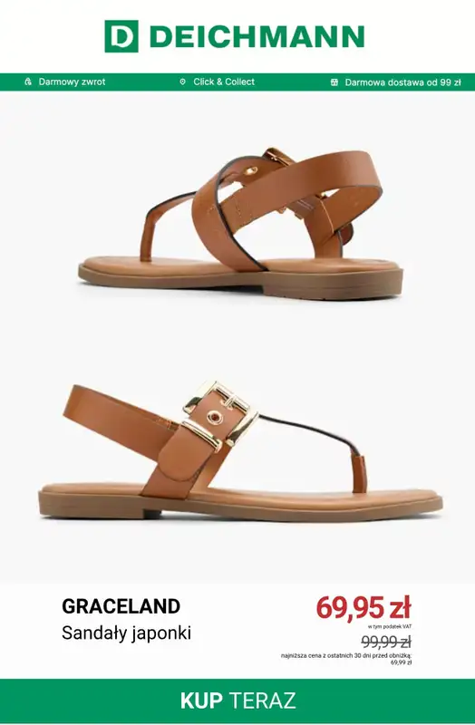 Deichmann - gazetka promocyjna Natura - wakacyjny trend od środy 24.06  - strona 7