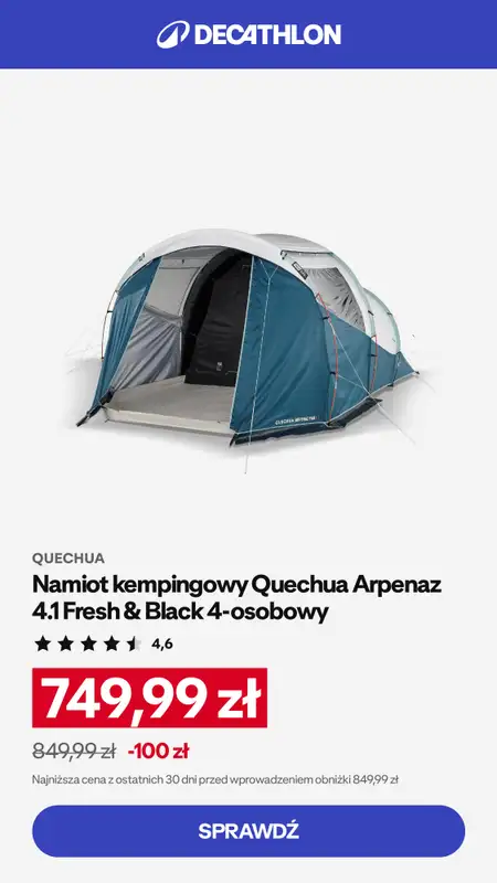 Decathlon - gazetka promocyjna CAMPING - Najlepsze okazje! od środy 24.06 do niedzieli 12.07 - strona 2