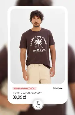 bonprix - gazetka promocyjna 20% rabatu + darmowa dostawa na MODĘ MĘSKĄ! od wtorku 23.06 do wtorku 23.06 - strona 8
