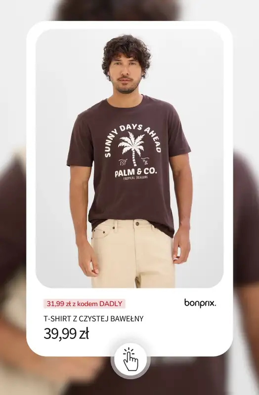 bonprix - gazetka promocyjna 20% rabatu + darmowa dostawa na MODĘ MĘSKĄ! od wtorku 23.06 do wtorku 23.06 - strona 8