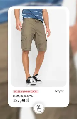 bonprix - gazetka promocyjna 20% rabatu + darmowa dostawa na MODĘ MĘSKĄ! od wtorku 23.06 do wtorku 23.06 - strona 6