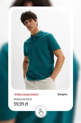bonprix - gazetka promocyjna 20% rabatu + darmowa dostawa na MODĘ MĘSKĄ! od wtorku 23.06 do wtorku 23.06 - strona 2