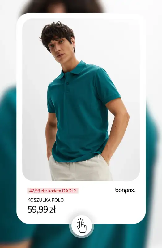 bonprix - gazetka promocyjna 20% rabatu + darmowa dostawa na MODĘ MĘSKĄ! od wtorku 23.06 do wtorku 23.06 - strona 2