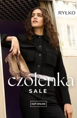 Ryłko - gazetka promocyjna Czółenka damskie na PROMOCJI od wtorku 23.06 
