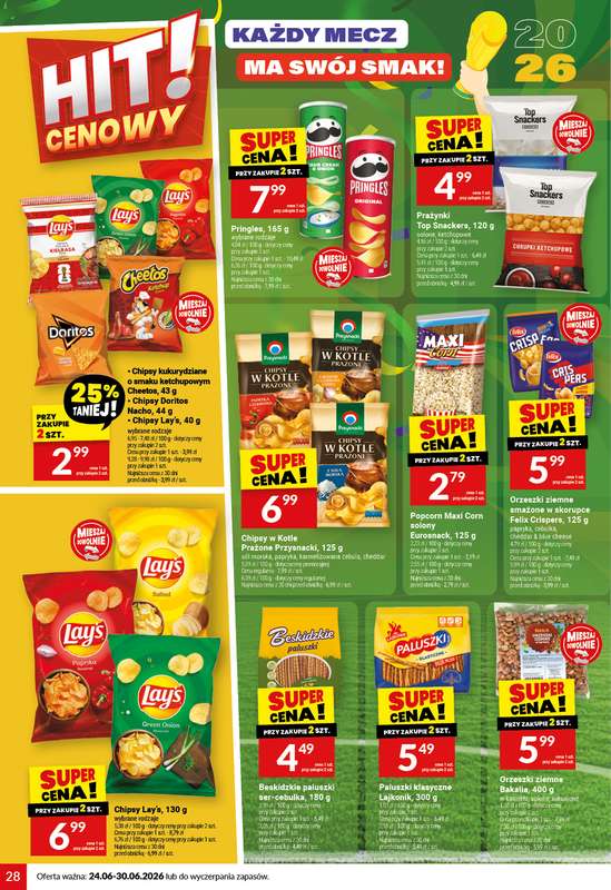 Twój Market - gazetka promocyjna Gazetka od środy 24.06 do wtorku 30.06 - strona 28