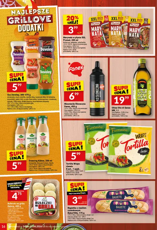 Twój Market - gazetka promocyjna Gazetka od środy 24.06 do wtorku 30.06 - strona 16