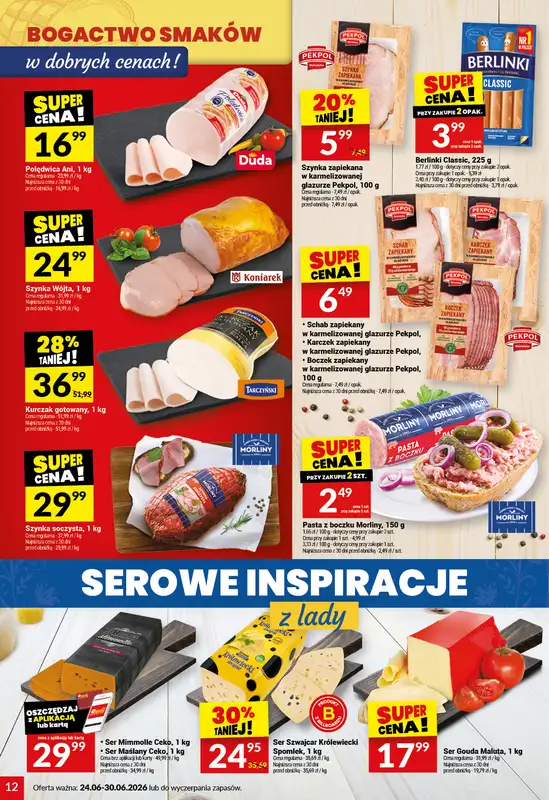 Twój Market - gazetka promocyjna Gazetka od środy 24.06 do wtorku 30.06 - strona 12