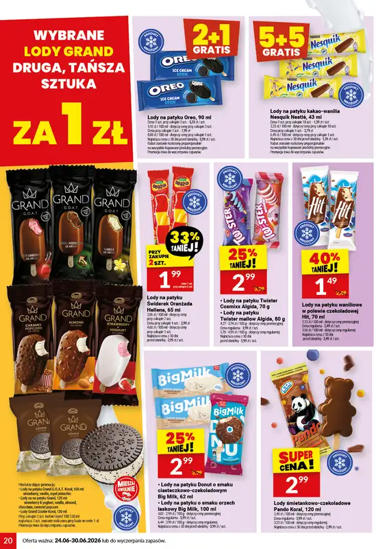Twój Market - gazetka promocyjna Gazetka od środy 24.06 do wtorku 30.06 - strona 20