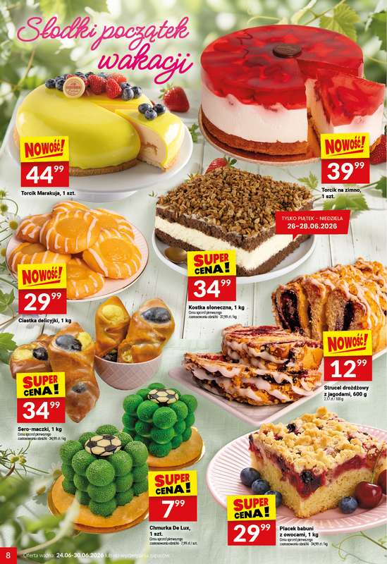 Twój Market - gazetka promocyjna Gazetka od środy 24.06 do wtorku 30.06 - strona 8