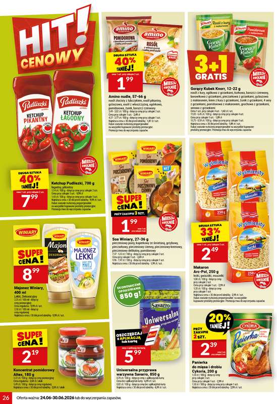 Twój Market - gazetka promocyjna Gazetka od środy 24.06 do wtorku 30.06 - strona 26