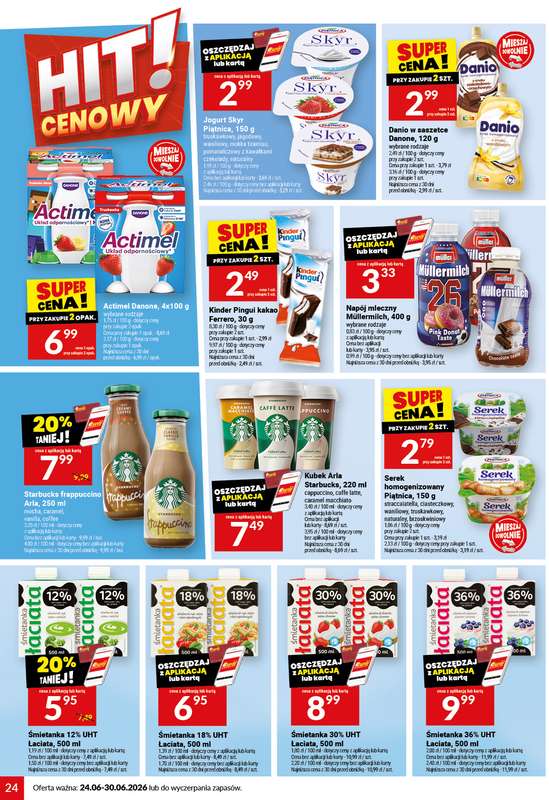 Twój Market - gazetka promocyjna Gazetka od środy 24.06 do wtorku 30.06 - strona 24