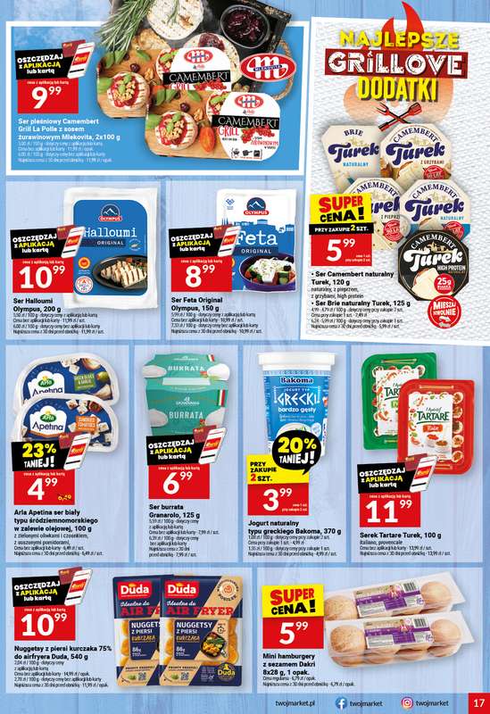 Twój Market - gazetka promocyjna Gazetka od środy 24.06 do wtorku 30.06 - strona 17
