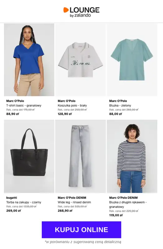 Lounge by Zalando - gazetka promocyjna Do -80%  Najlepsze klasyczne marki kobiece od wtorku 23.06 do piątku 26.06 - strona 8