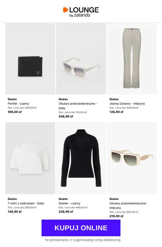 Lounge by Zalando - gazetka promocyjna Do -85% Guess od wtorku 23.06 do piątku 26.06 - strona 8