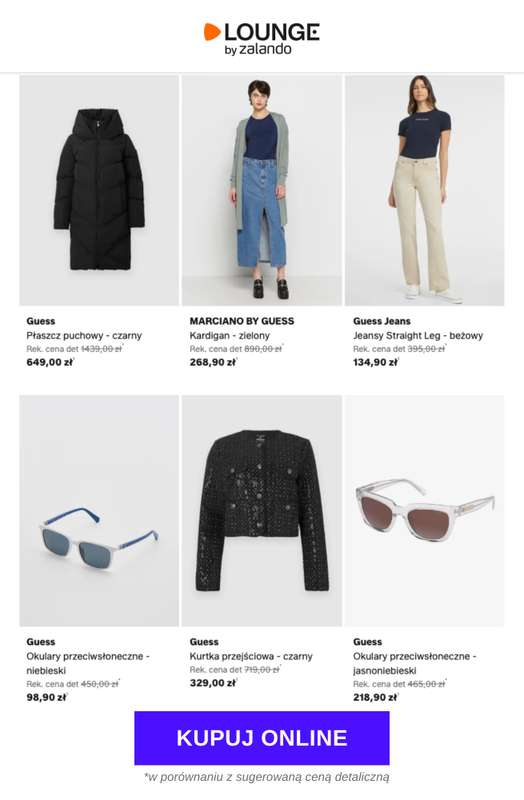 Lounge by Zalando - gazetka promocyjna Do -85% Guess od wtorku 23.06 do piątku 26.06 - strona 10