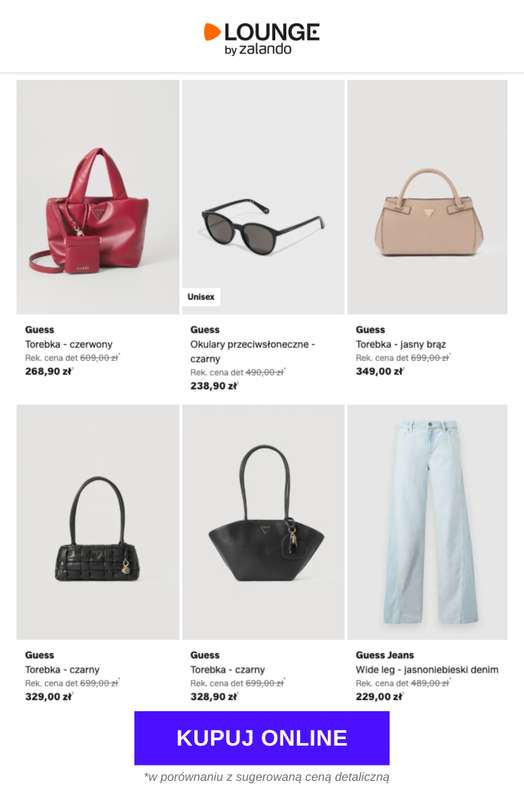 Lounge by Zalando - gazetka promocyjna Do -85% Guess od wtorku 23.06 do piątku 26.06 - strona 7