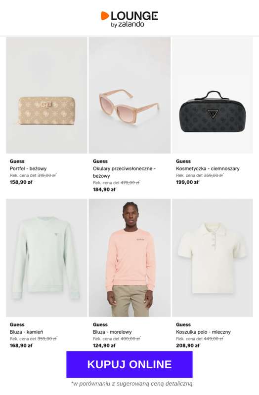 Lounge by Zalando - gazetka promocyjna Do -85% Guess od wtorku 23.06 do piątku 26.06 - strona 4