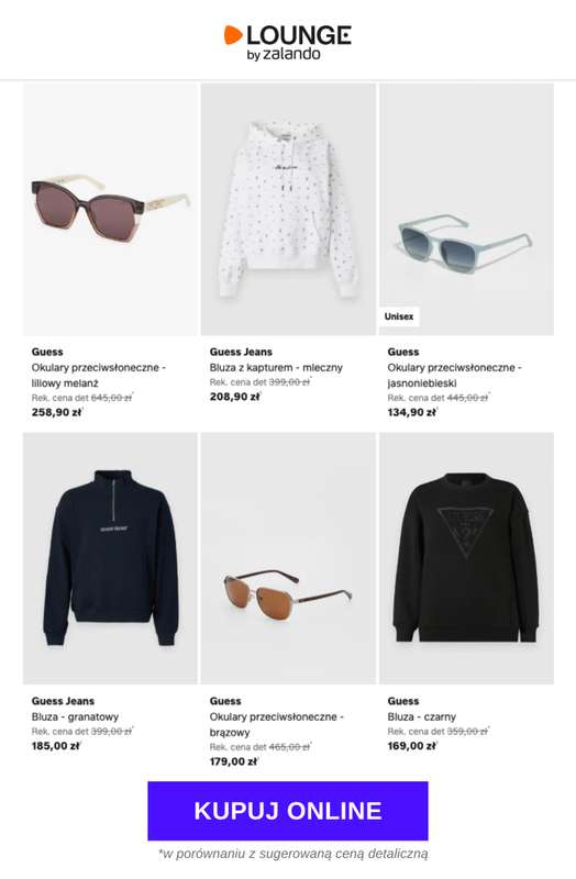 Lounge by Zalando - gazetka promocyjna Do -85% Guess od wtorku 23.06 do piątku 26.06 - strona 3