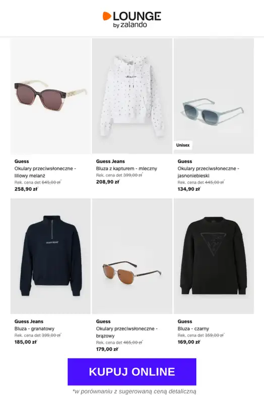 Lounge by Zalando - gazetka promocyjna Do -85% Guess od wtorku 23.06 do piątku 26.06 - strona 3