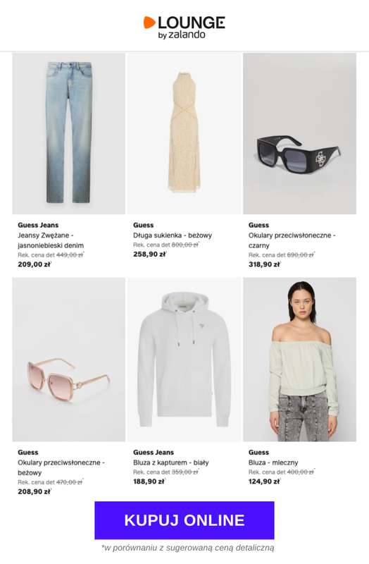 Lounge by Zalando - gazetka promocyjna Do -85% Guess od wtorku 23.06 do piątku 26.06 - strona 9