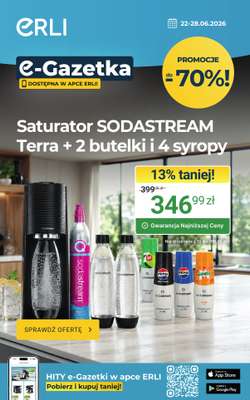 ERLI - gazetka promocyjna Codzienne zakupy - taniej z Erli! od środy 24.06 do niedzieli 28.06