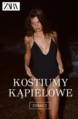 Zara - gazetka promocyjna Kostiumy kąpielowe od wtorku 23.06 