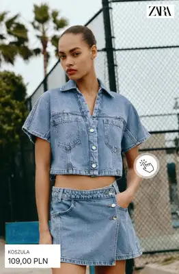 Zara - gazetka promocyjna Kolekcja Denim od środy 24.06  - strona 14