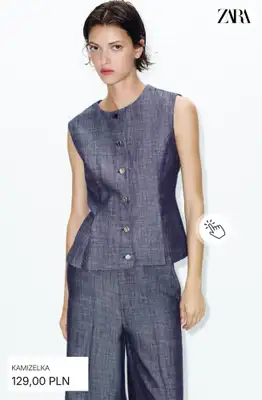 Zara - gazetka promocyjna Kolekcja Denim od środy 24.06  - strona 8