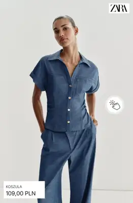 Zara - gazetka promocyjna Kolekcja Denim od środy 24.06  - strona 10