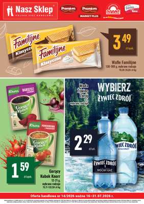 Premium Nasz Sklep - gazetka promocyjna Billboard Premium Nasz Sklep od czwartku 16.07 do piątku 31.07