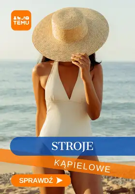 Temu - gazetka promocyjna Stroje kąpielowe od wtorku 23.06 
