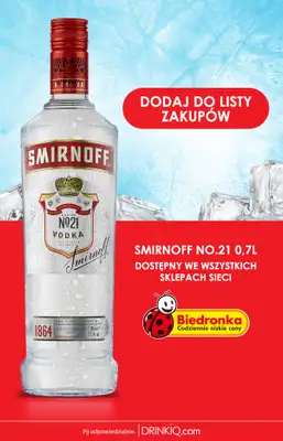 Biedronka - gazetka promocyjna Smirnoff - Toasty na Rozpoczęcie Lata od wtorku 23.06 do piątku 26.06 - strona 3
