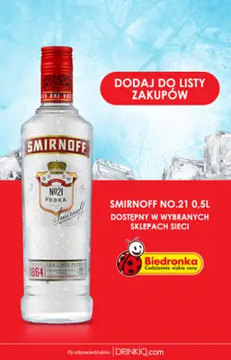 Biedronka - gazetka promocyjna Smirnoff - Toasty na Rozpoczęcie Lata od wtorku 23.06 do piątku 26.06 - strona 5