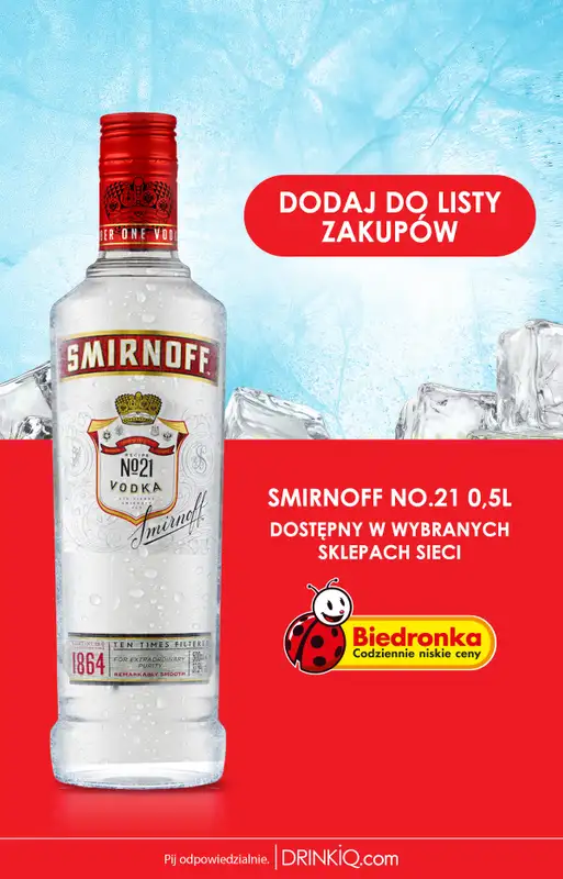 Biedronka - gazetka promocyjna Smirnoff - Toasty na Rozpoczęcie Lata od wtorku 23.06 do piątku 26.06 - strona 5