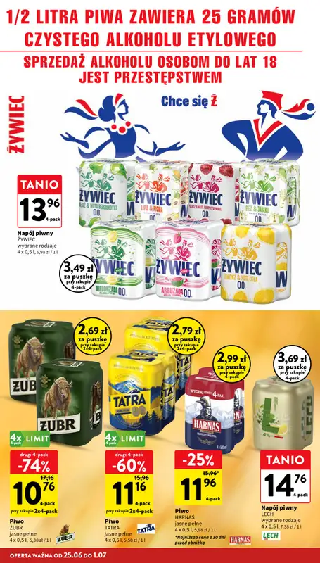 Intermarche - gazetka promocyjna Gazetka od czwartku 25.06 do środy 01.07 - strona 32